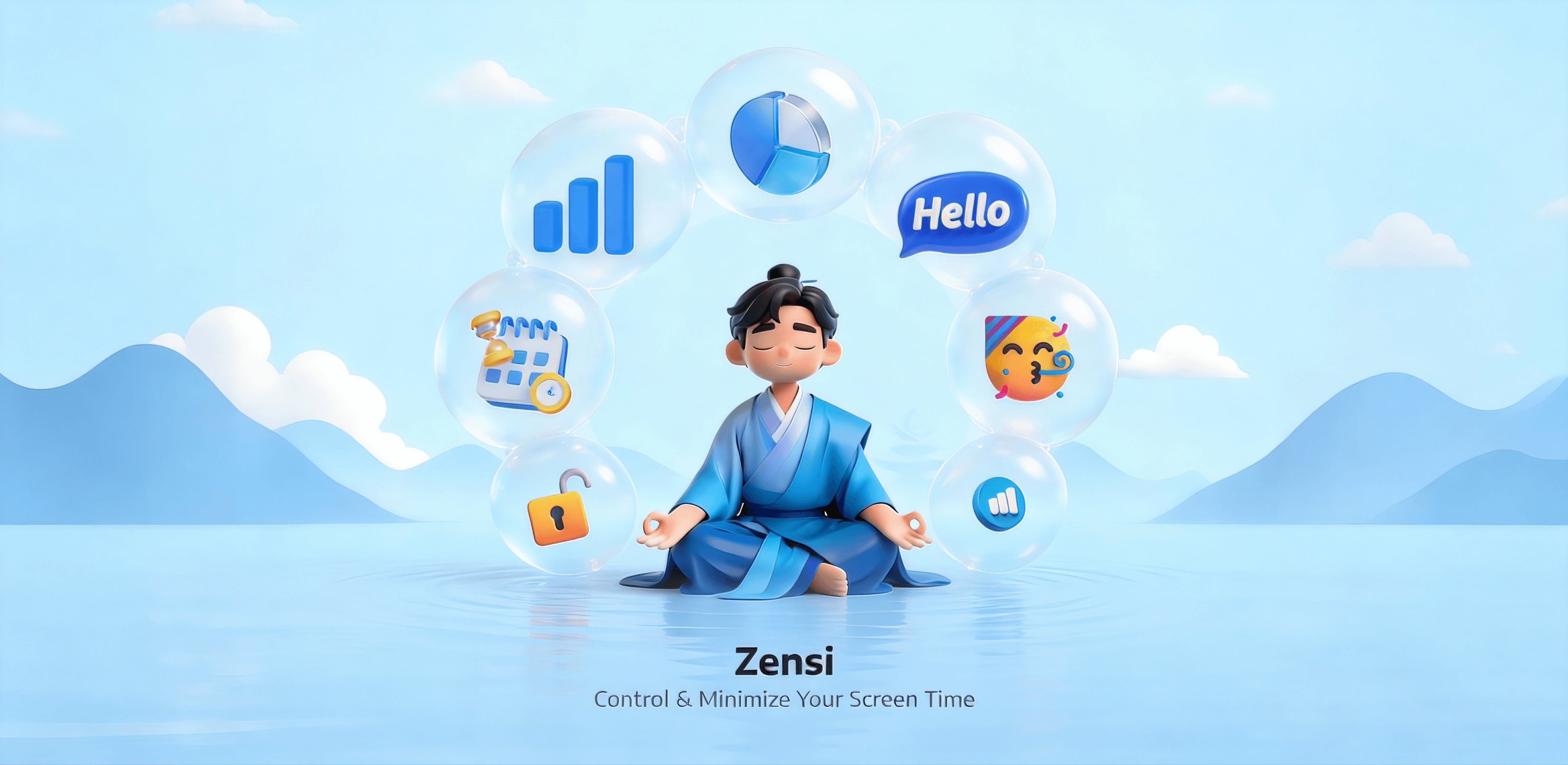 AI Screen Time Control - Zensi